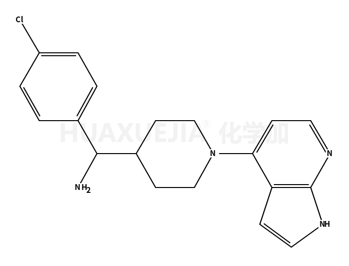 A-(4-氯苯基)-1-(1H-吡咯并[2,3-B]吡啶-4-基)-4-哌啶甲胺