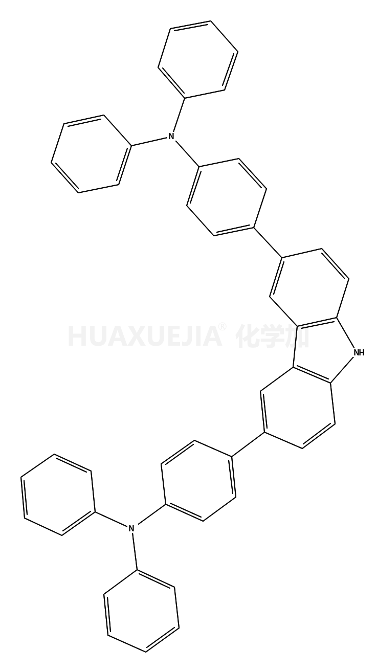 N,N-diphenyl-4-[6-[4-(N-phenylanilino)phenyl]-9H-carbazol-3-yl]aniline