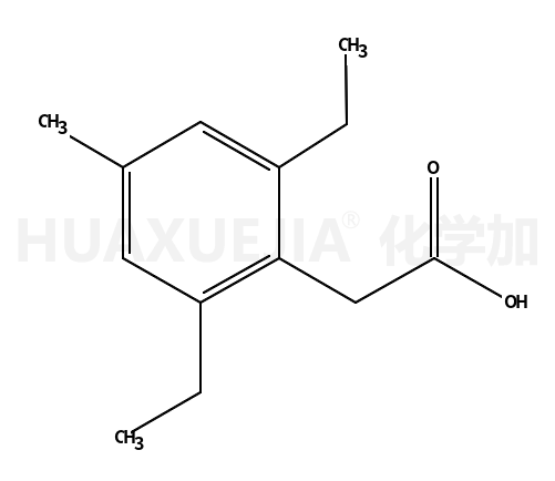 Benzeneacetic acid, 2,6-diethyl-4-methyl-