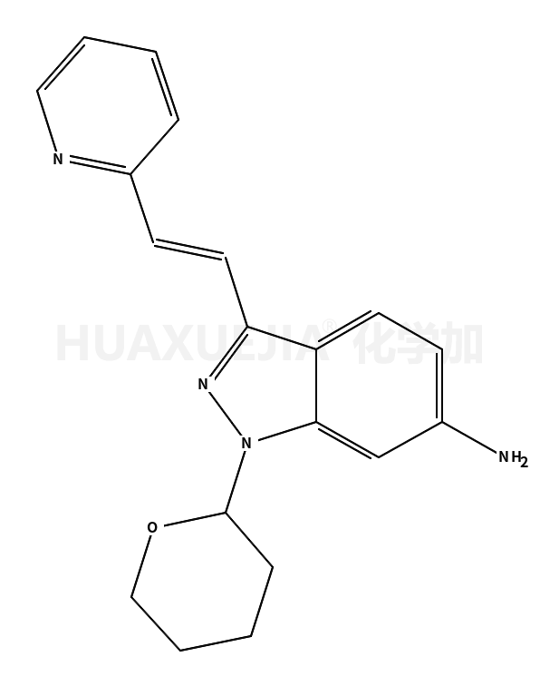 (E)-3-[2-(吡啶-2-基)乙烯基]-1-(四氢-2H-吡喃-2-基)-1H-吲唑-6-胺