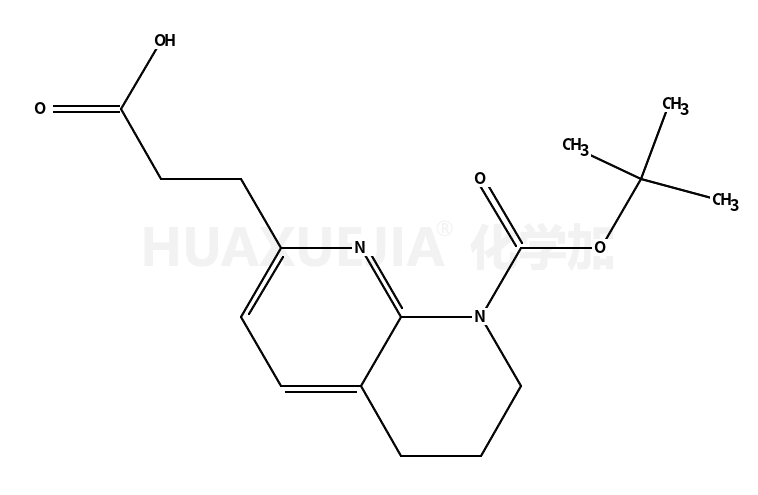 8-N-叔丁氧羰基-5,6,7,8-四氢-1,8-萘啶-2-丙酸