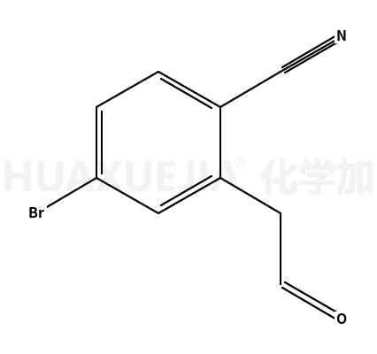 4-溴-2-(2-氧代乙基)苯甲腈