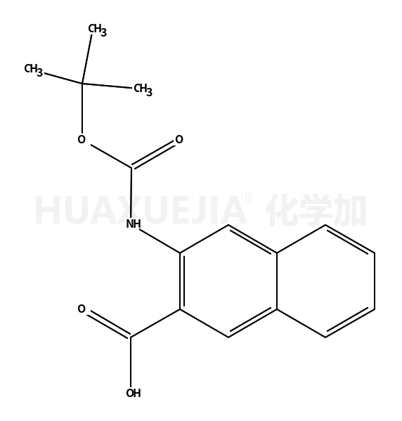 3-(叔丁氧基羰基氨基)-2-萘酸