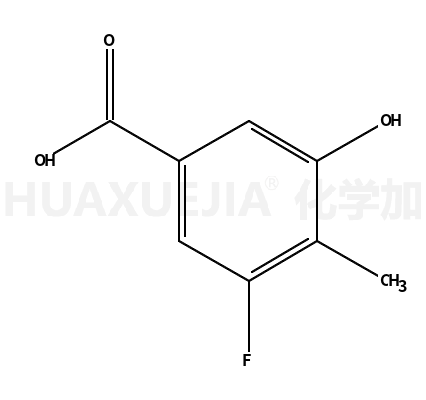 3-氟-4-甲基-5-羟基苯甲酸