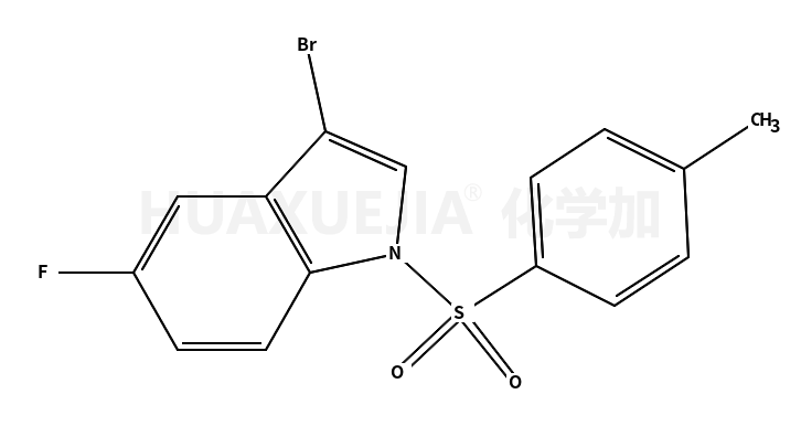 1-(对甲基苯磺酰基)-3-溴-5-氟吲哚