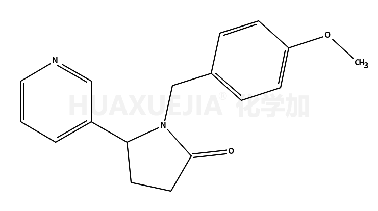1-[(4-methoxyphenyl)methyl]-5-pyridin-3-ylpyrrolidin-2-one