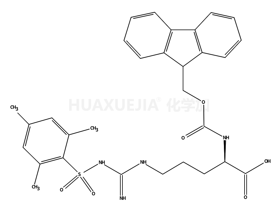 N-Fmoc-N’-(均三甲苯-2-磺酰基)-L-精氨酸