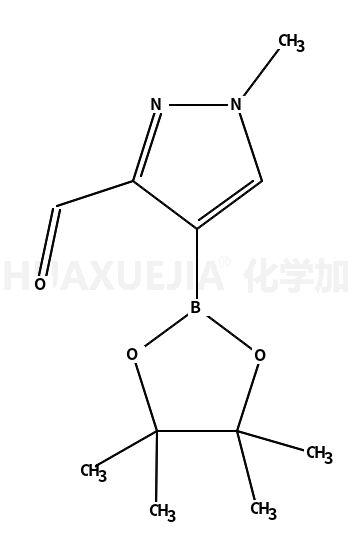 1-甲基-4-(4,4,5,5-四甲基-1,3,2-二噁硼烷-2-基)-1H-吡唑-3-羧醛