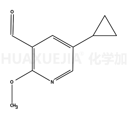 5-cyclopropyl-2-methoxypyridine-3-carbaldehyde