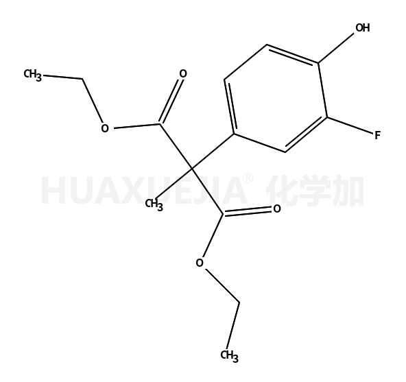 diethyl 2-[(3-fluoro-4-hydroxyphenyl)methyl]propanedioate