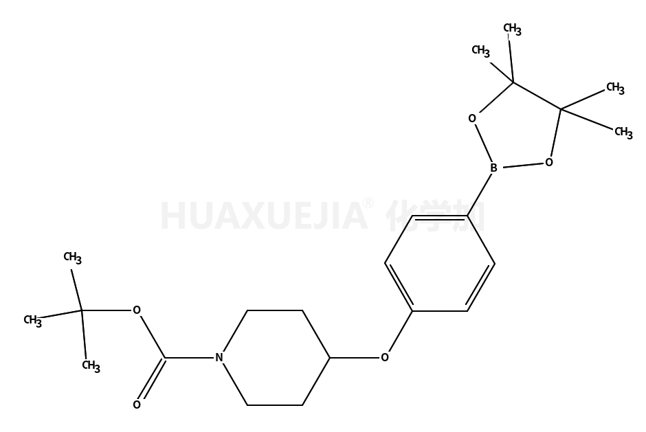 tert-butyl 4-[4-(4,4,5,5-tetramethyl-1,3,2-dioxaborolan-2-yl)phenoxy]piperidine-1-carboxylate