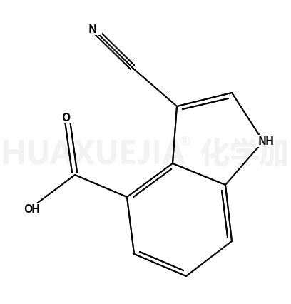 3-氰基-1H-吲哚-4-羧酸