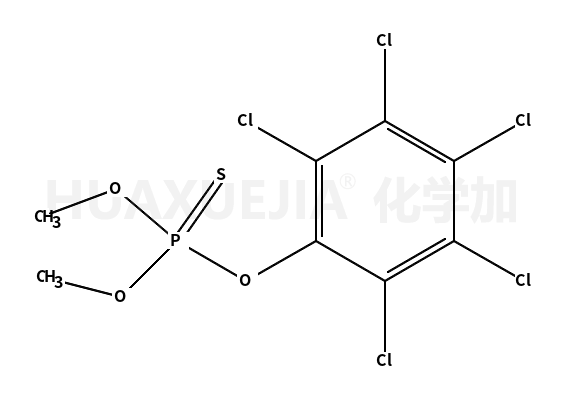 Thiophosphoric acid O,O-dimethyl O-(pentachlorophenyl) ester