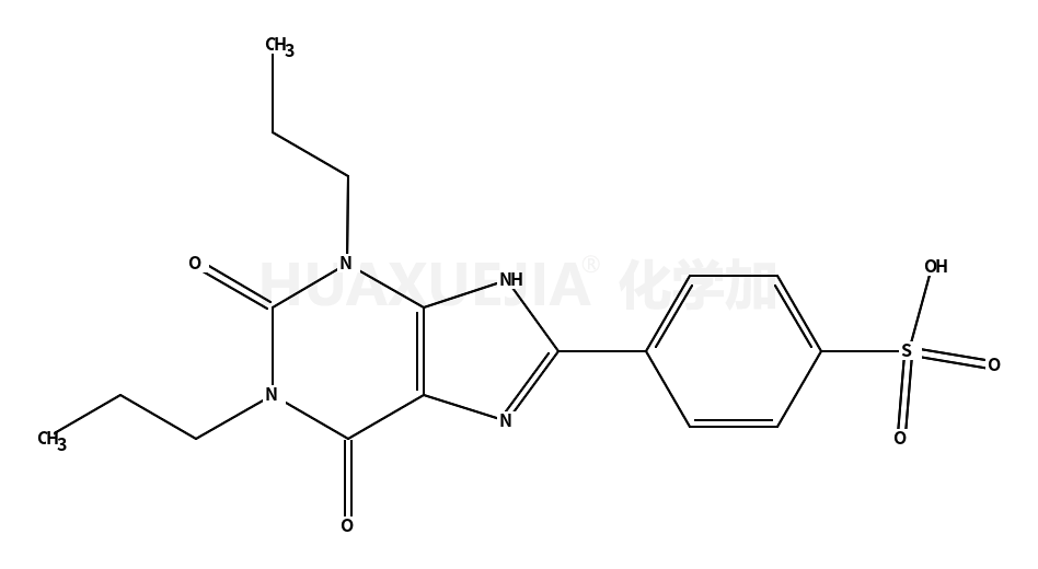1，3-Dipropyl-8-p-sulfophenylxanthine