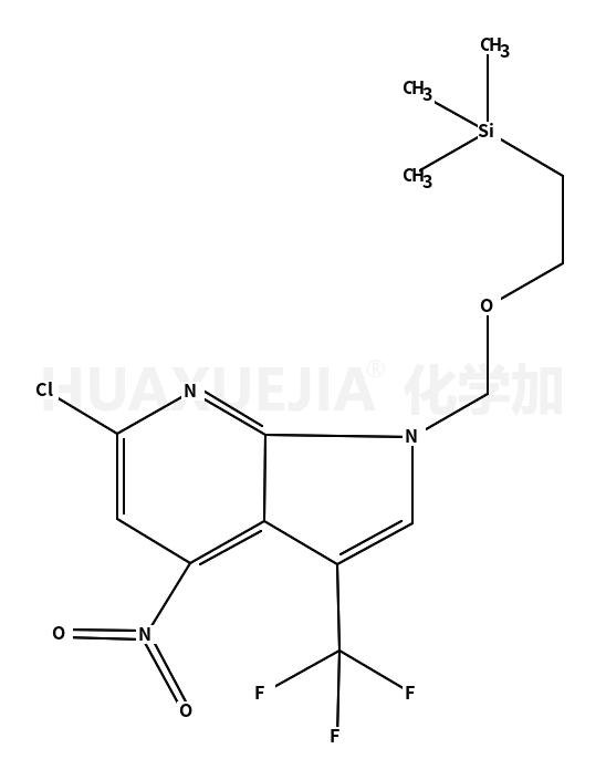 6-氯-4-硝基-3-(三氟甲基)-1-[[2-(三甲基甲硅烷基)乙氧基]甲基]-1H-吡咯并[2,3-b]吡啶