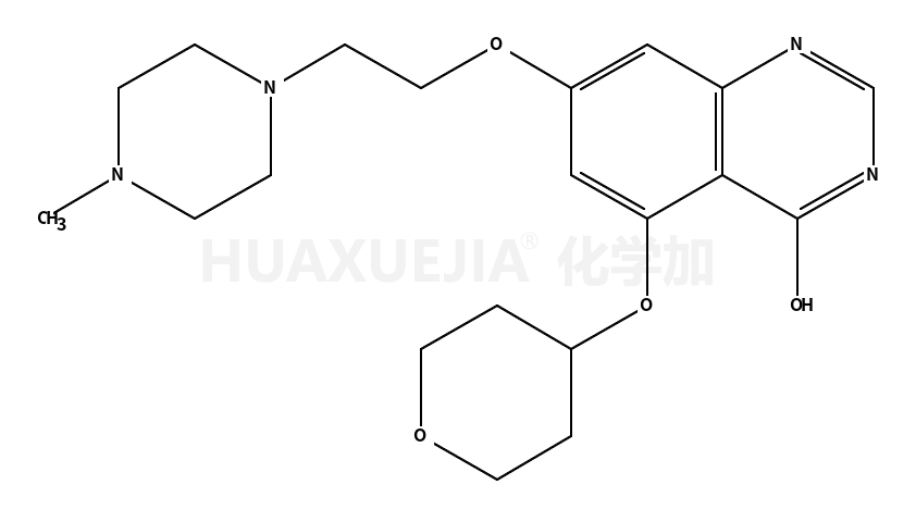 7-(2-(4-甲基哌嗪-1-基)乙氧基)-5-((四氫-2H-吡喃-4-基)氧基)喹唑啉-4(3h)-酮
