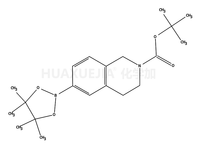 6-(4,4,5,5-三甲基-1,3,2-二氧代硼戊烷-2-基)-3,4-二氢异喹啉-2(1H)-甲酸叔丁酯
