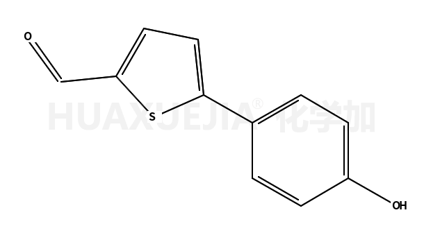 5-(4-hydroxyphenyl)thiophene-2-carbaldehyde