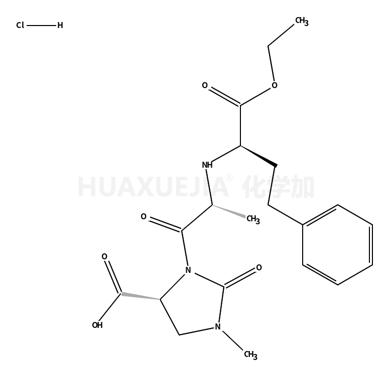 (4S)-3-[(2S)-2-[[(1S)-1-(乙氧基羰基)-3-苯丙基]氨基]-1-氧丙基]-1-甲基-2-氧-4-咪唑啉盐酸盐