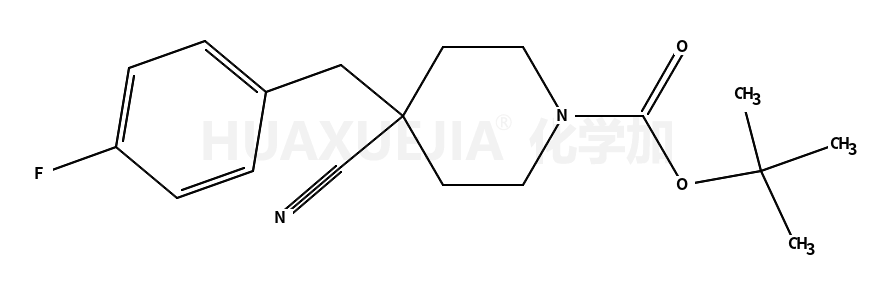 1-BOC-4-CYANO-4-(4-FLUOROBENZYL)-PIPERIDINE