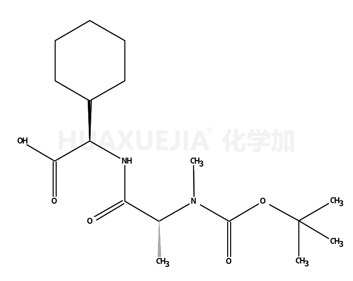 (2S)-[[N-(tert-Butoxycarbonyl)-N-methyl-L-alanyl]amino](cyclohexyl)ethanoic acid