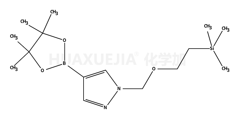 4-(4,4,5,5-四甲基-1,3,2-二噁硼烷-2-基)-1-([2-(三甲基甲硅烷基)乙氧基]甲基)-1H-吡唑
