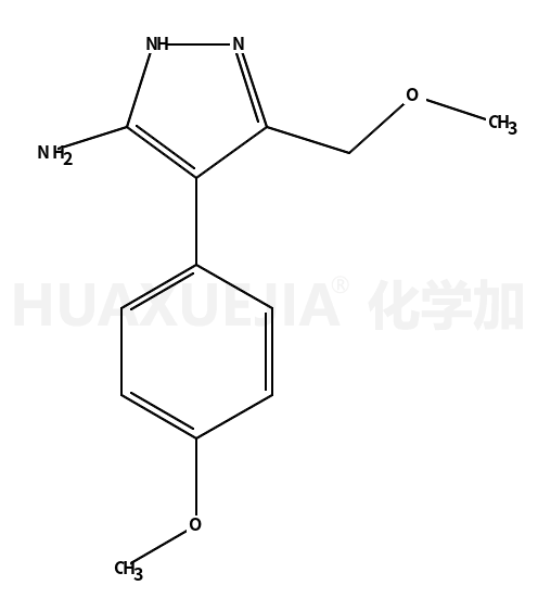 5-甲氧基甲基-4-(4-甲氧基苯基)-2H-吡唑-3-胺