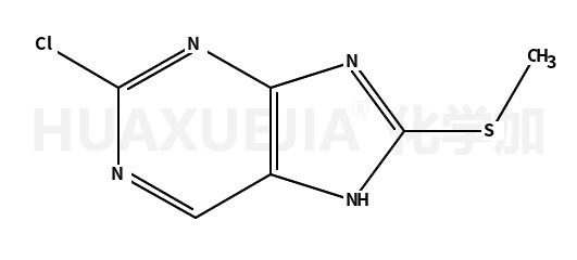 2-氯-8-甲硫基-7H-嘌呤