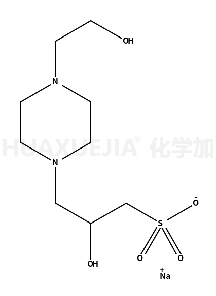 4-（2-羟乙基）哌嗪-1-2-羟基丙磺酸单钠盐