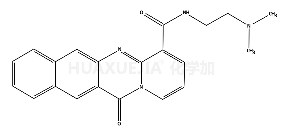 N-[2-(dimethylamino)ethyl]-12-oxo-12H-benzo[g]pyrido[2,1-b]quinazoline-4-carboxamide