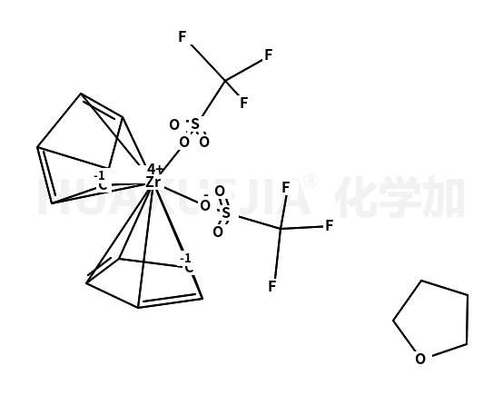 双三氟甲磺酸二茂锆四氢呋喃络合物