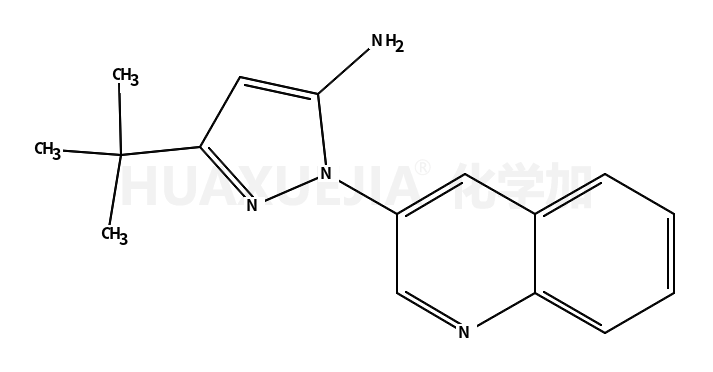 3-t-butyl-1-(quinolin-3-yl)-1H-pyrazol-5-amine