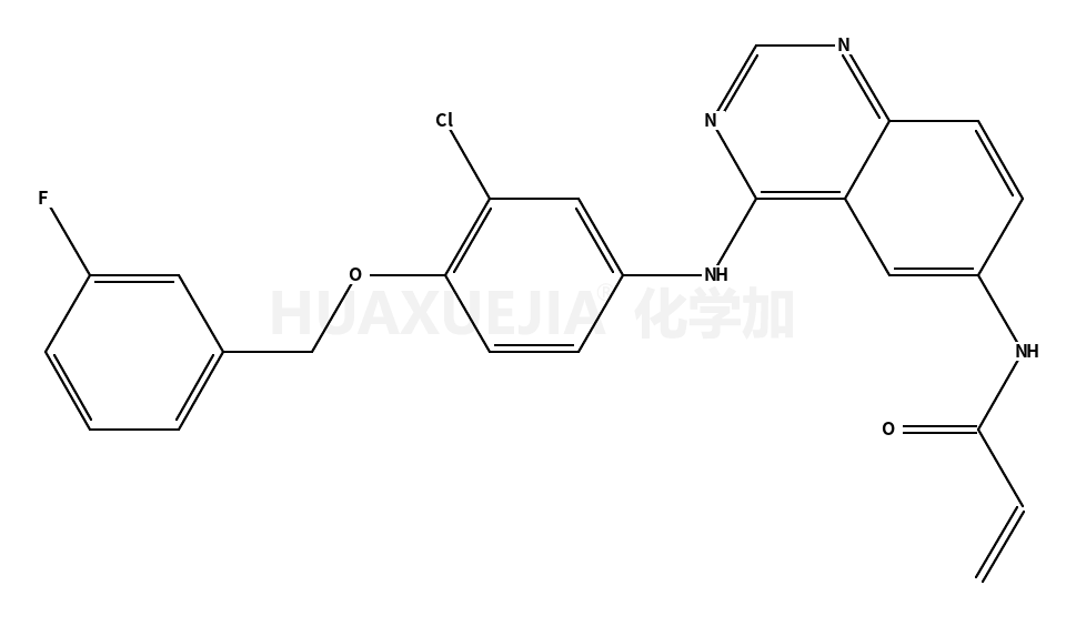 N-[4-[[3-氯-4-[(3-氟苯基)甲氧基]苯基]氨基]-6-喹唑啉]-2-丙酰胺