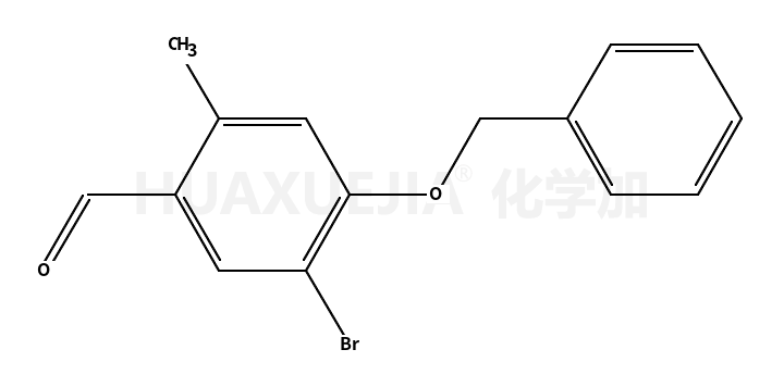 4-Benzyloxy-5-bromo-2-methyl-benzaldehyde