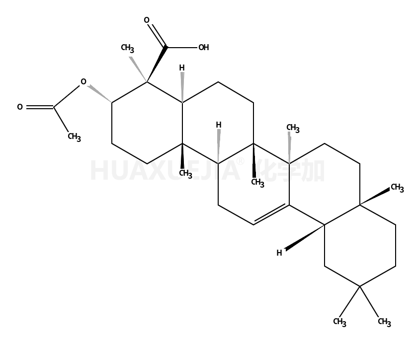 3-乙酰基-α-乳香酸 英文名稱：3-O-Acetyl-α-boswellic acid CAS號：89913-60-0