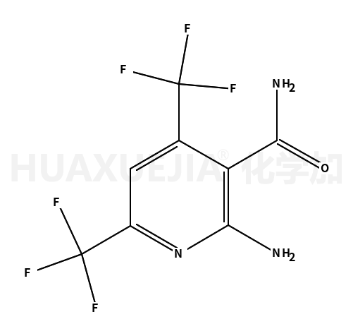 2-amino-4,6-bis(trifluoromethyl)pyridine-3-carboxamide
