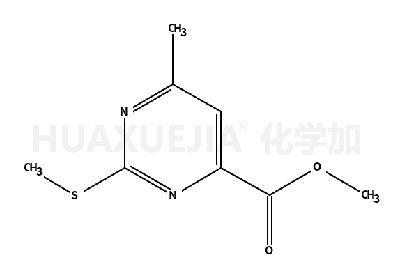 6-甲基-2-(甲基硫代)嘧啶-4-羧酸甲酯