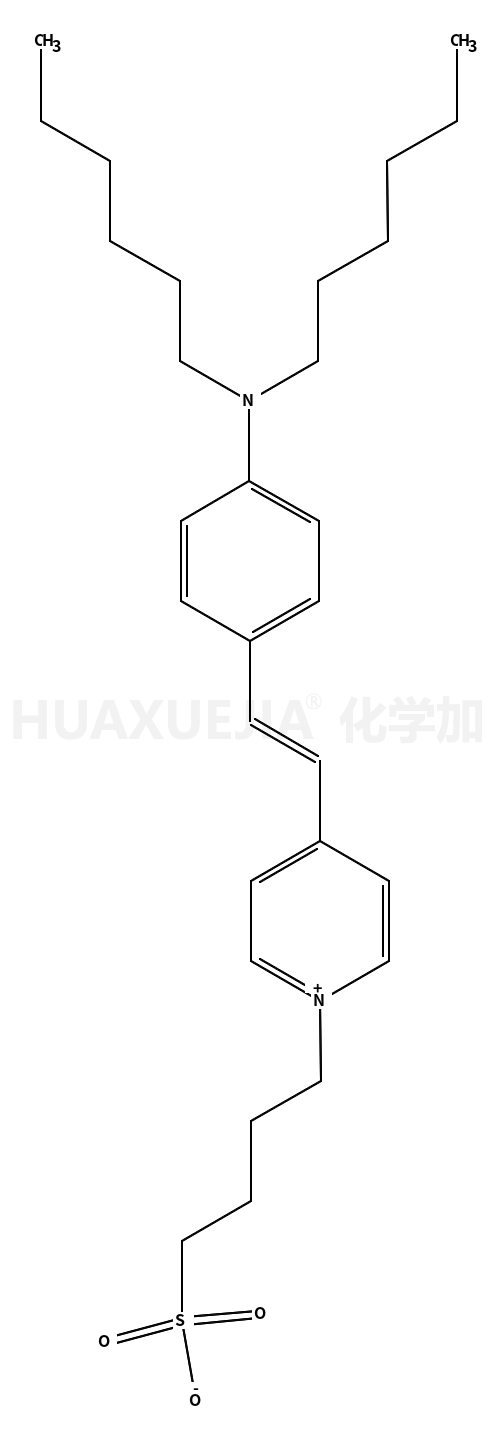 Di-6--ASP-BS  [N-(3-Sulfobutyl)-4-(4-dihexylaminostyryl)pyridinium, inner salt]