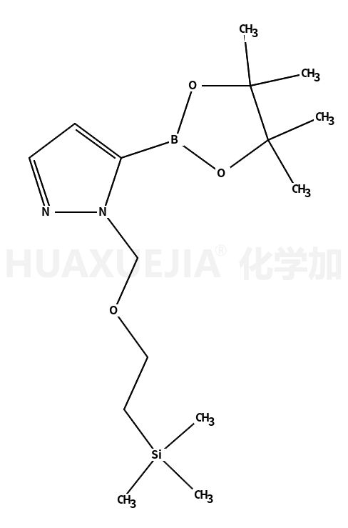 5-(4,4,5,5-四甲基-1,3,2-二氧硼烷)-1-[[2-(三甲基甲硅烷基)乙氧基]甲基]-1H-吡唑