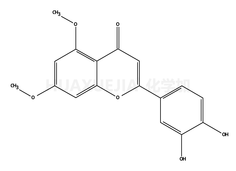 2-(3,4-dihydroxyphenyl)-5,7-dimethoxychromen-4-one