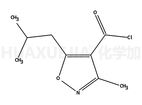 5-异丁基-3-甲基异恶唑-4-甲酰氯