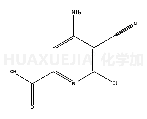 4-氨基-6-氯-5-氰基吡啶甲酸