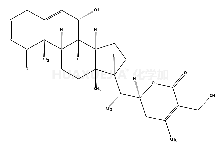 (7ALPHA,22R)-7,22,27-三羟基-1-氧代麦角甾烷-2,5,24-三烯-26-酸内酯