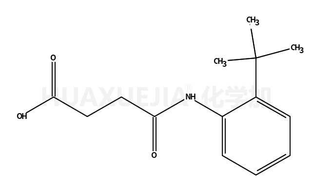 4-[(2-叔丁基苯基)氨基]-4-氧代丁酸