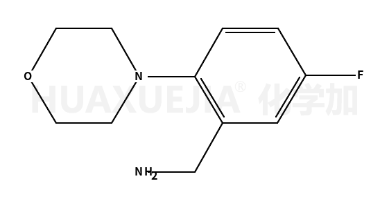 1-(5-氟-2-嗎啉-4-基苯基)甲胺