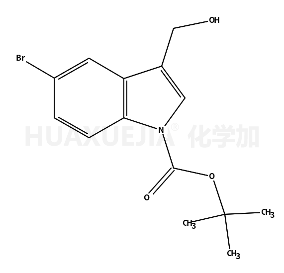 1-Boc-5-溴-3-羟基甲基吲哚