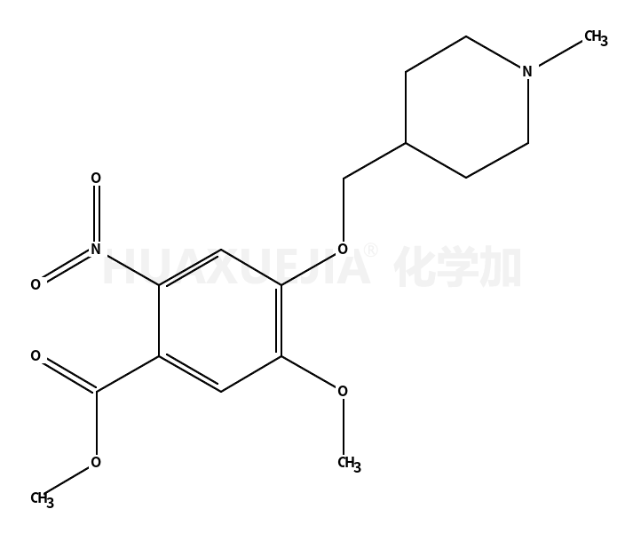 5-甲氧基-4-(1-甲基-4-甲氧基哌啶)-2-硝基苯甲酸甲酯