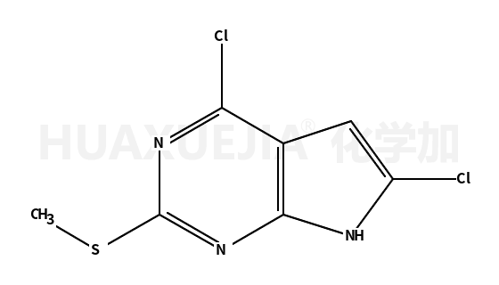 4,6-二氯-2-甲硫基-7H-吡咯并[2,3-d]嘧啶