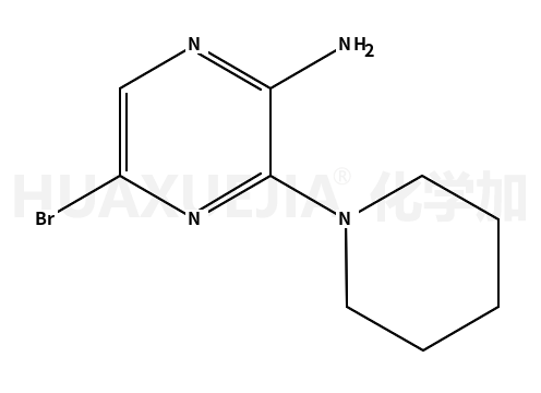 2-氨基-5-溴-3-哌啶基吡嗪