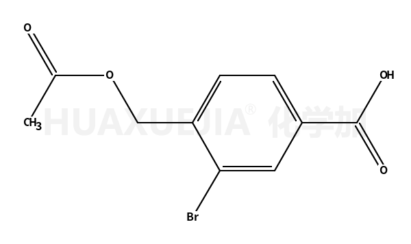 4-(乙酰氧基甲基)-3-溴苯甲酸
